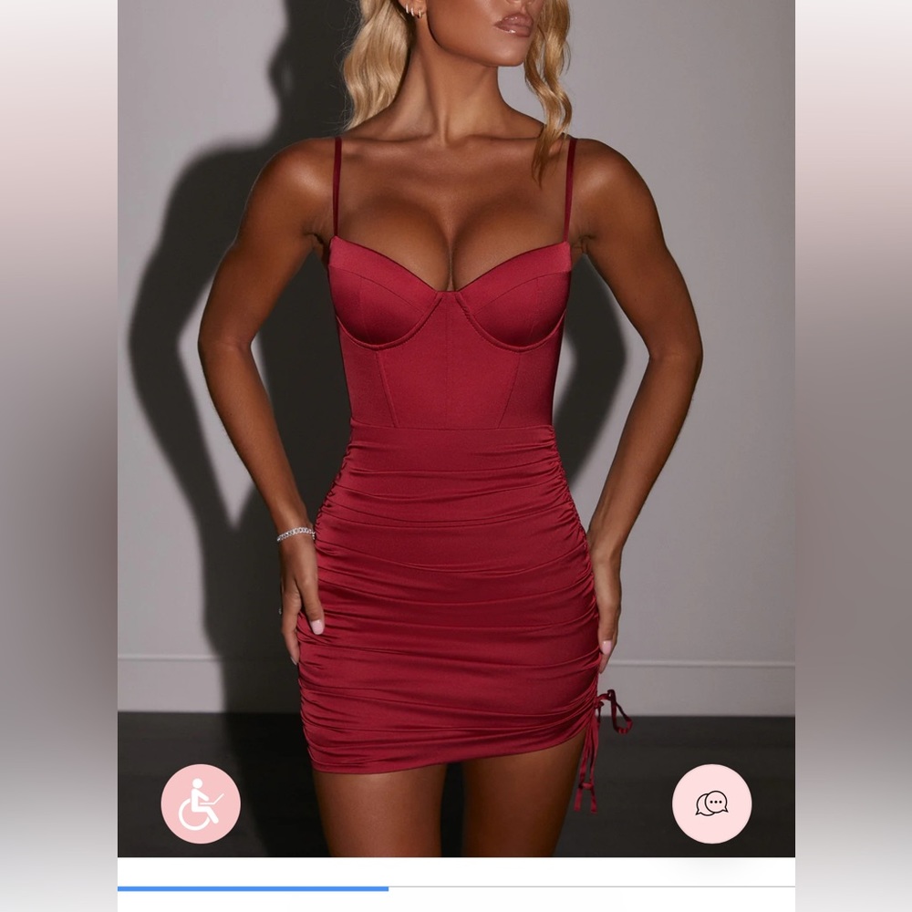 Bustier bodycon dress